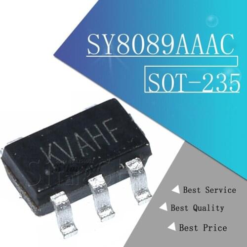 10PCS SY8089AAAC SOT23-5 SY8089 SOT SY8089AAC SY8089AA SOT-23