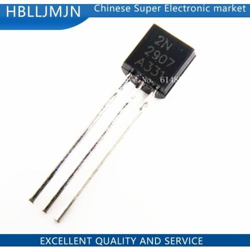 100PCS 2N2907 2N2907A KSP2907 KSP2907A TO-92