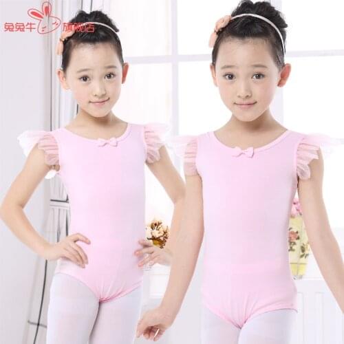 110-150cm Girl Kids Ballet Leotard Disfrazinfantil Kids Ballet Outfit Dancing Clothing Children Gymnastic Leotard Ballet Dance