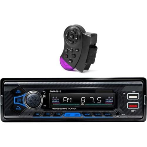 SWM-7812 Multimedia Player Support Bluetooth Audio and Hands-Free Calling FM Radio Receiver TF Card Playback