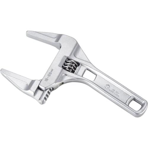 16-68mm Open End Wrench Aluminium Alloy Adjustable Wrench Spanner Water Pipe Plumber Repair Tool Key Spanner Hand Tool