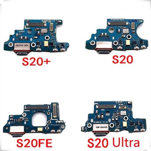 For Samsung Galaxy S20 G981U G981B/F G981N S20 Ultra G988U G988F S20 FE G781B S20 Plus G986F G986U USB Charging Port Flex Cable