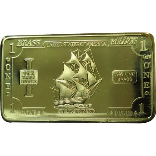 1oz brass Nautical Craftsiron ship bar