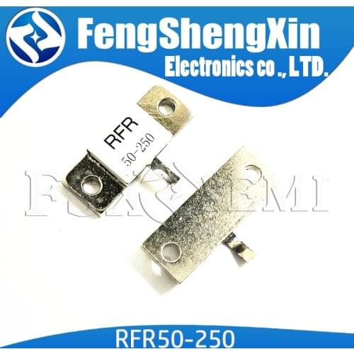 100% New original High RFR50-250 Frequency Resistance RFR 50-250 RFR-50-250 50 Ohms 250W Dummy Load Resistor