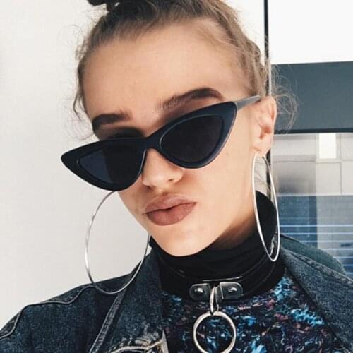 2021 New Fashion Cute Sexy Ladies Cat Eye Sunglasses Women Vintage Brand Sun Glasses Female Oculos de sol UV400 zonnebril dames