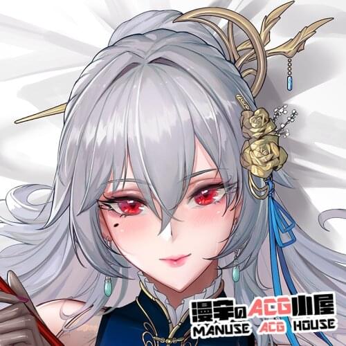 Hot Anime Game Azur Lane FFNF Saint Louis Cheongsam Dakimakura Hugging Body Pillow Case Cover Pillow Cushion Cover Otaku Bedding