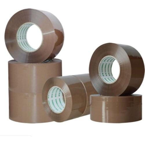 Strong Waterproof Parcel Wide Tape Low Noise Packaging Box Adhesive Sealing Packing Cellotape