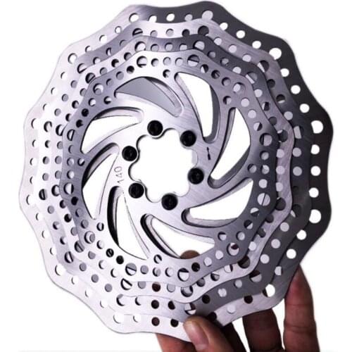 Disc Brake Rotor Replacement 44mm 6-bolt,centerline 140mm 160mm 180mm 203mm Mtb Disc Brake Rotor With Screws