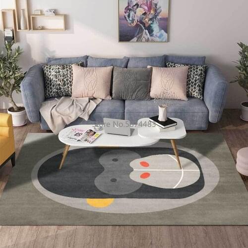 Modern Cute Cartoon Big Chimpanzee King Kong Kitchen Living Room Bedroom Bedside Carpet Floor Mat Customization