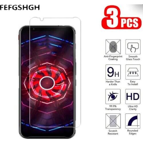 2.5D 9H Tempered Glass For ZTE Nubia Red Magic 3 Screen Protector Glass On The For ZTE Nubia Red Magic 3 Protective Film Glass