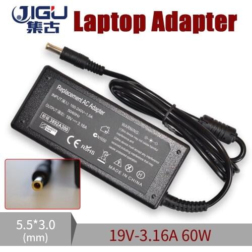 Replacement For Samsung NP-Q45 R530 NP-Q35 Laptop AC Charger Power Adapter 19V 3.16A 5.5 X 3.0MM 60W