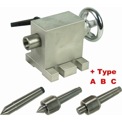 Cnc rotary axis tailstock activity tailstock MT2 Rotary Axis Lathe Engraving Machine Chuck