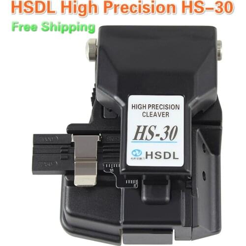 HSDL High Precision HS-30 Chinese Optic Fiber Cleaver Fiber Optics Cutter Comparable Fiber Cleaver CT-30 Free shipping