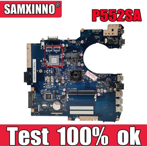 Akemy P552SA P552SJ Laptop motherboard for ASUS P552SA P552SJ P552S P552 Test original mainboard GM