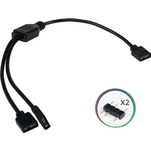 Motherboard AURA DRGB 5V 3PIN Spliter Cable For MSI,ASUS Motherboard ,Double Female 5V 3PIN 3PIN Hub