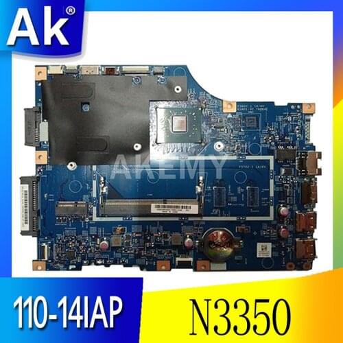 LV114A_MB 15270-1 For Lenovo 110-14IAP V110-14IAP Laptop motherboard FRU 5B20M44666 With Intel N3350 CPU DDR3L 100% Fully Tested