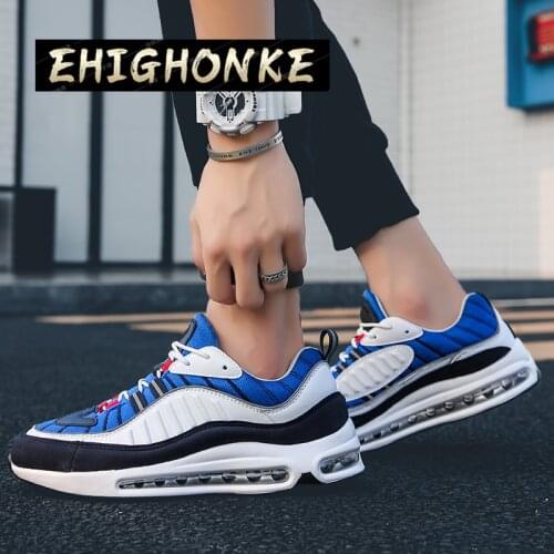 Mens outdoor vulcanized shoes, casual shoes, cushion lace-up couple shoes, mens fashion sports shoes, non-slip large size36-46