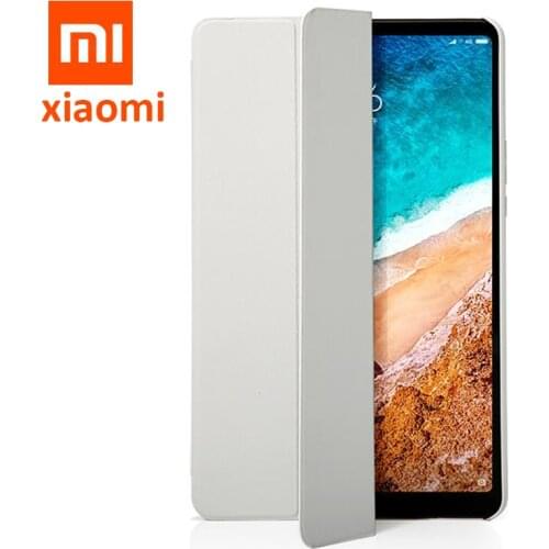 Original Xiaomi Mi Pad 4 Plus 10.1" 8" Case PU Leather Smart Stand Cover Hard Back For mipad 4 Plus Case With Auto Sleep/Wake Up