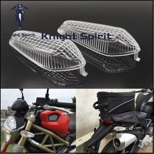 For DUCATI Streetfighter 848/1099 S Motorcycle Front/Rear Turn Signal Indicator Lamp Lens