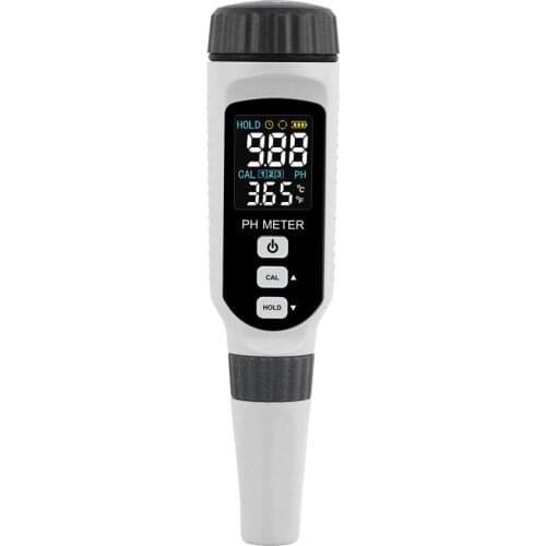 Ph Test Pen Portable Industrial PH Meter Ph Value PH Tester Detector Fish Tank Water Quality Color Screen High Precision YZ