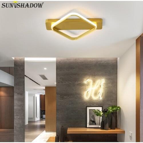Simplicty Led Ceiling Light Mdoern Indoor Ceiling Lamp For Aisle Corridor Lustre Living Room Bedroom Dining Room Light Fixture