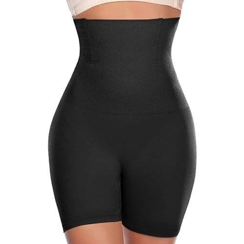High Waist Control Panties Women Seamless Shapewear Roll Shorts Spanx Stomach Boning Slimming Panty Tummy Legs Tight