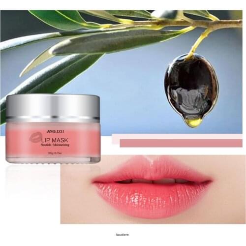 1Pcs Lip Scrub Moisturizing Lip Mask Lip Care Hydrating Nutrious Repair Sleep Lip Film Remove Dead Skin Lip Care TSLM1