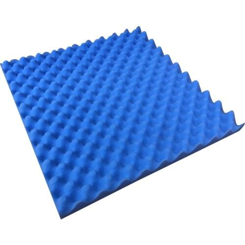 10 Pcs KTV Acoustic Foam Egg Studio Sound Insulation Absorption 50x50x2cm Foam Board Wallpapers LB88