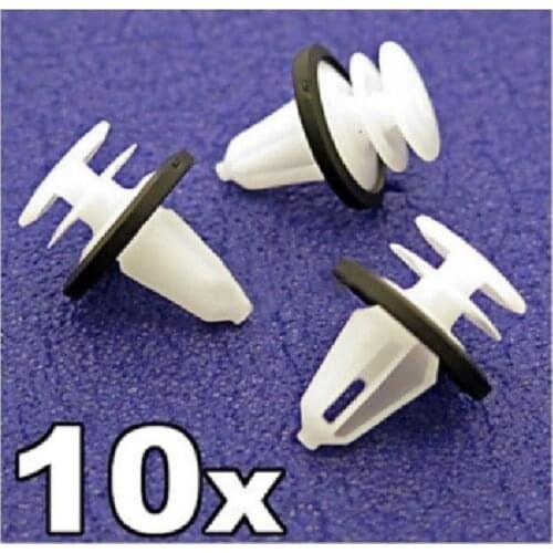 10x For Ford Door Card & Interior Trim Clips- Mondeo, Focus, Transit, CMAX, Fiesta