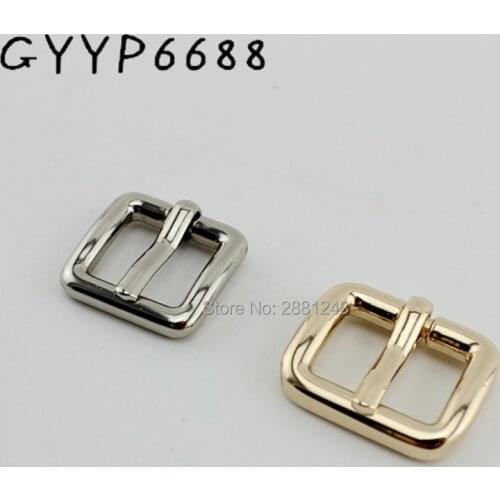 4colors 10pcs 12mm 16mm 19mm 25mm metal roller leather bag pin buckle Buckles Clothing Sewing Supplies Leather Hardware