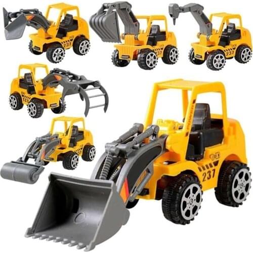 Kids toys 1Pc Kids Mini Excavator Model Car Toys Engineering Vehicle Car Model Excavator Boy Educational Toy Gift For Boys