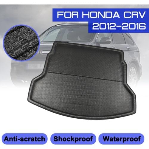 For Honda CRV 2012 2013 2014 2015 2016 Car Floor Mat Carpet Rear Trunk Anti-mud Cover