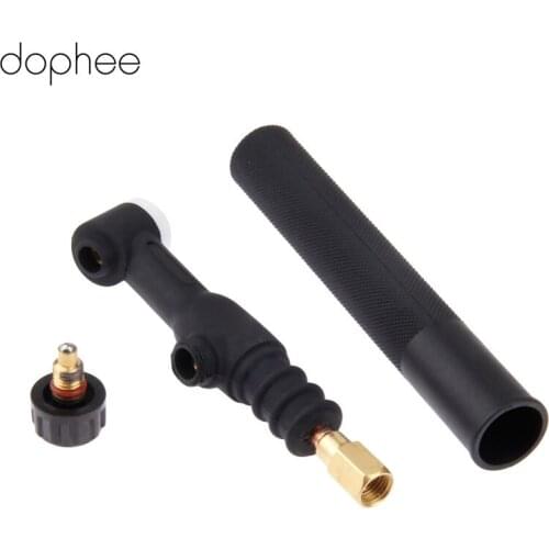 Dophee 125Amp SR-9V WP-9V TIG Welding Torch Head Body with Gas Valve Control 125Amp Air-Cooled Welding Accessories Parts 1PC Hot