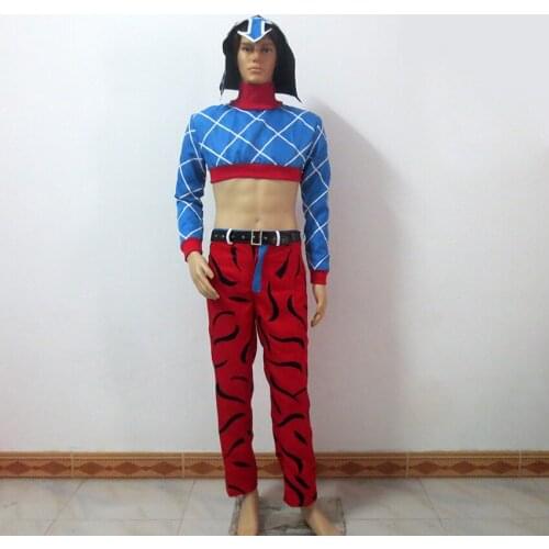 JoJos Bizarre Adventure Guido Mista Christmas Party Halloween Uniform Outfit Cosplay Costume Customize Any Size