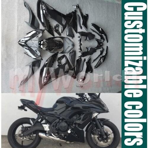 Motorcycle Abs Plastic Fairing Fit for NINJA 650 ER-6F EX650 2017 - 2019 NINJA650 ER6F 2018