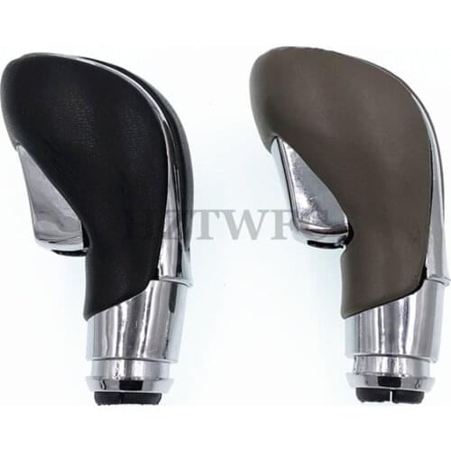 New Chrome PU Leather Automatic Transmission For Opel Vauxhall Insignia For Buick Regal Gear Shift Shifter Lever Knob