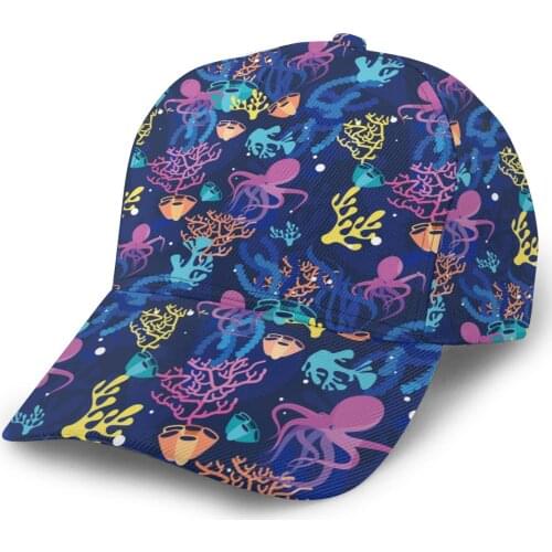 2021 New Baseball Cap Fishing Caps Men Outdoor Hunting Hat Hiking Hat Colorful Coral