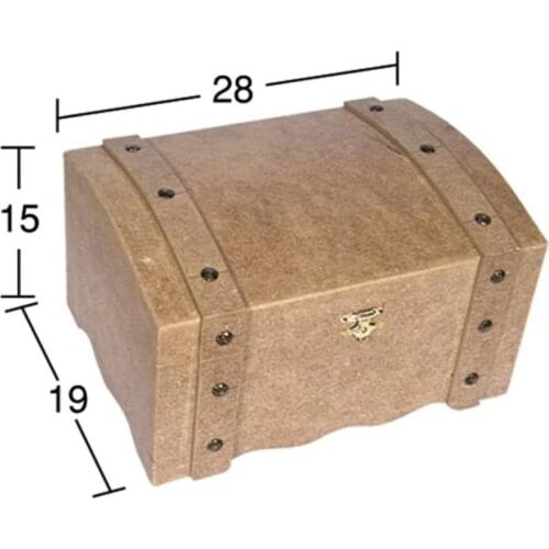 SA410 Kabaralı Crate, Hobby Wood Painting Mdf Box