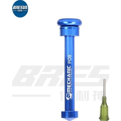 Syringe Booster Metal Push Rod Mechanical Oil Booster Solve Maintenance Pain Points Syringe Welding Oil Booster