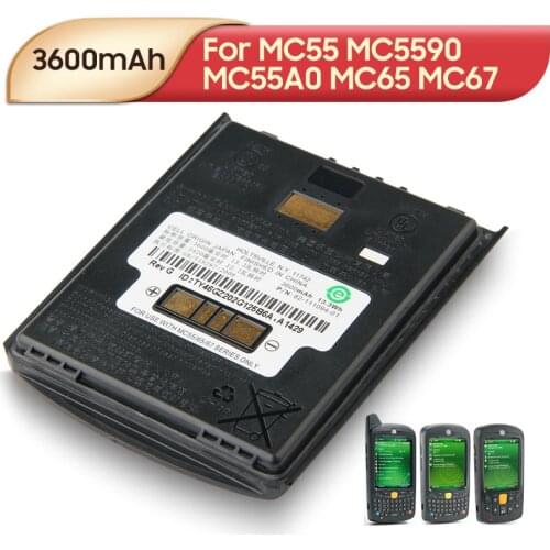 Super Capacity 3600mAh Original Replacement Battery For Motorola ZEBRA MC55 MC5590 MC55A0 MC65 MC67 Mobile Computer 82-111094-01