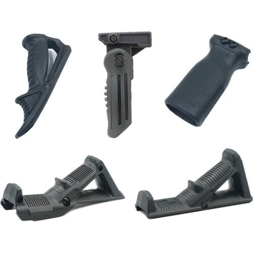 Tactical Compact Foregrip Handle Grip Foldable ABS Hunting Grip for M4 M16 AR15 Rifle Accessory