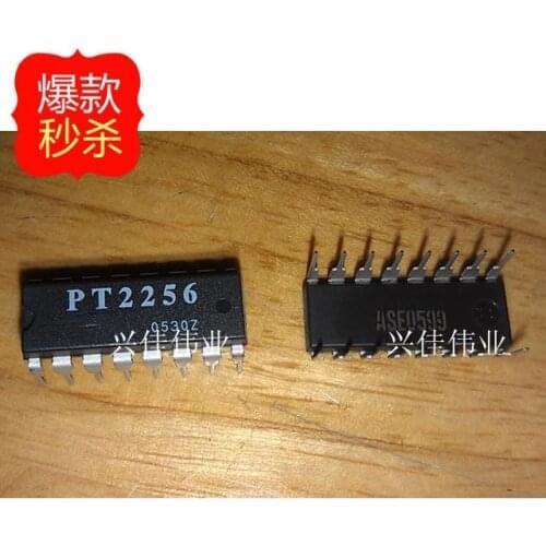 10PCS Genuine new original PT2256 DIP16 PTC