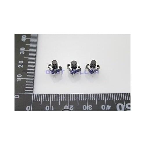 200pcs Tact Switch Push Button 6*6*7 6mm*6mm*7mm H7mm Through Hole SPST-NO