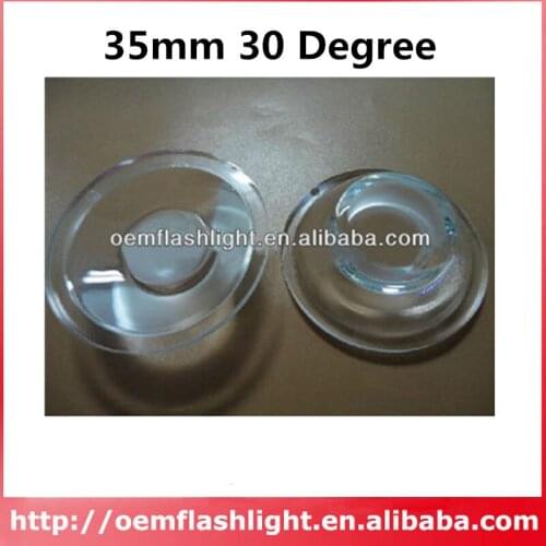35mm 30 Degree COB LED Lens - 1 Piece