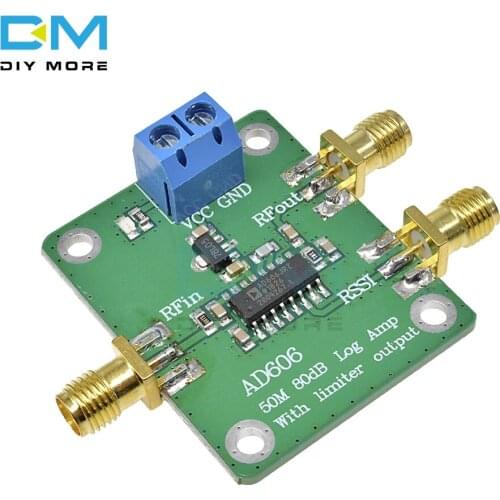 AD606 Demodulating Logarithmic Amplifier Logarithmic Detector Module 80dB Low Power LOG Output Board Adjustable Limited Output