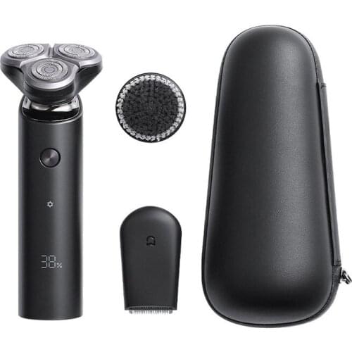 2020 Electric Shaver S500C 3 Head Flex Razor Dry Wet Shaving Washable Portable Beard Trimmer Face Cleansing 3 In 1
