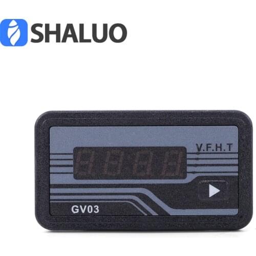 GV03 3IN1 digital generator instrument of voltage frequency running timer