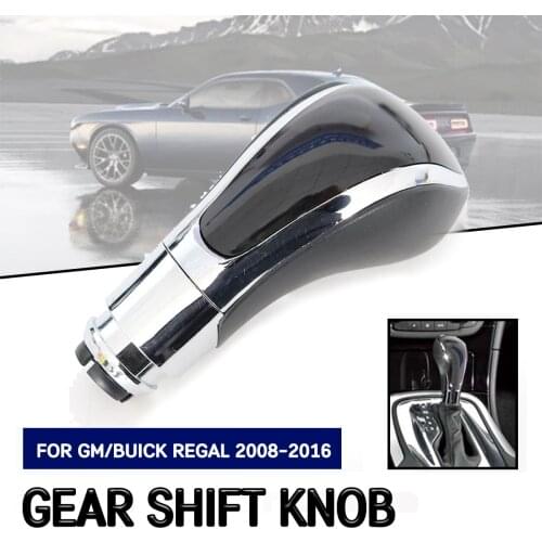 For Opel/Vauxhall Insignia/Astra J for GM/Buick Regal 2008-2016 Automatic Car Chrome/Matte Gear Shift Knob Lever Shifter