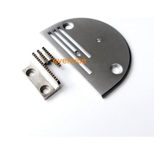 Needle Plate & Feed Dog #400-21615+400-21612 For Juki Du-1181 Industrial Sewing Machine