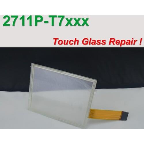 Allen Bradley PanelView PLUS 700 2711P-T7 GLASS 2711P-T7C 2711P-T7M digitizer for Panel Repair,in stock